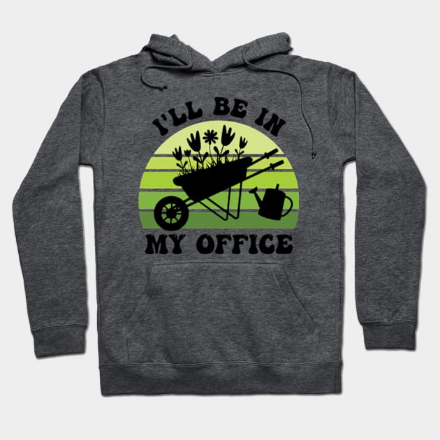 I'll Be In My Office Hoodie by Emma Creation